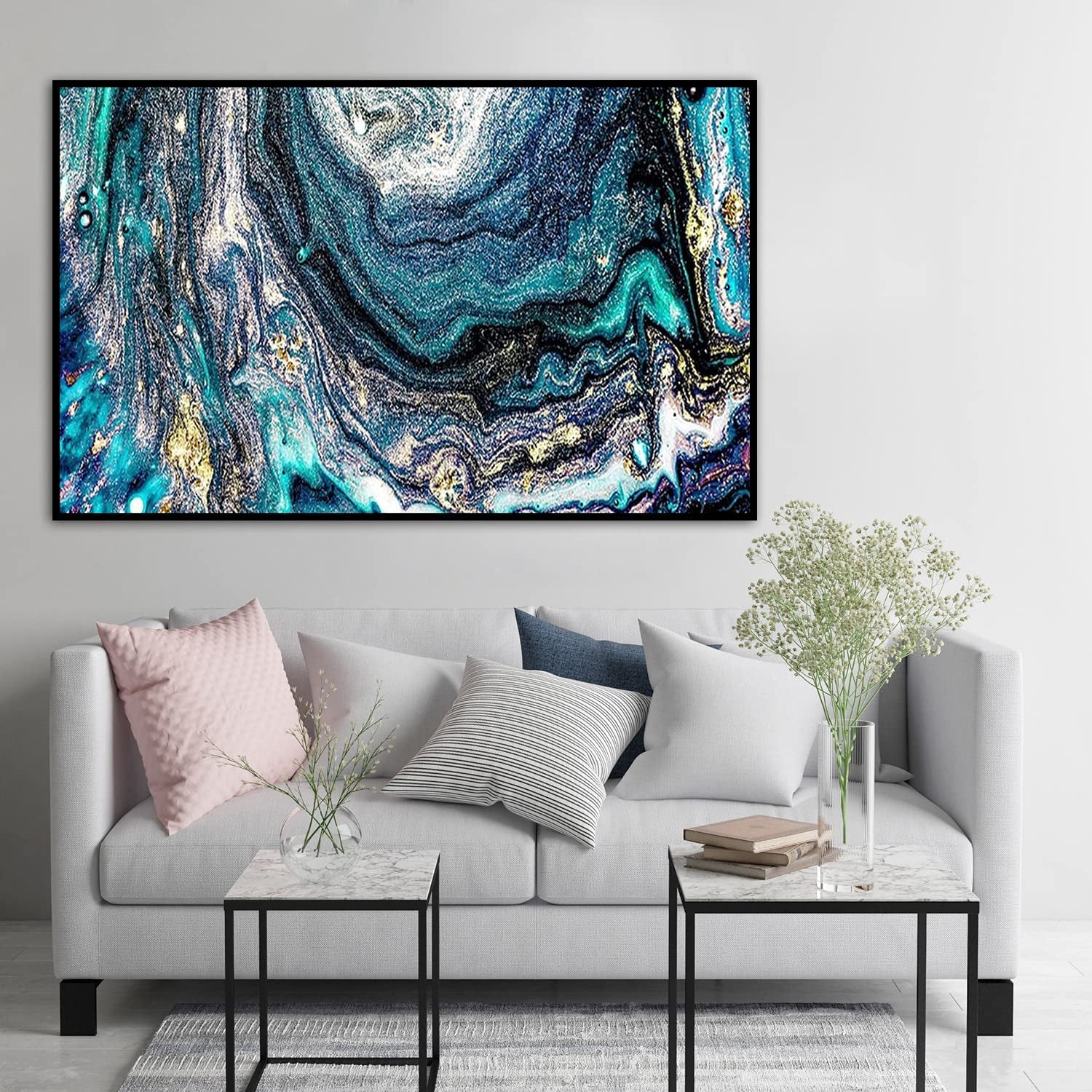 Diamond Painting Kits for Adults 5D Diamond Art Kits for Adults, Abstract Large Size 16X31 Inch DIY Full Drill Paintings with Diamonds Gem Art Crafts for Home Wall Decor