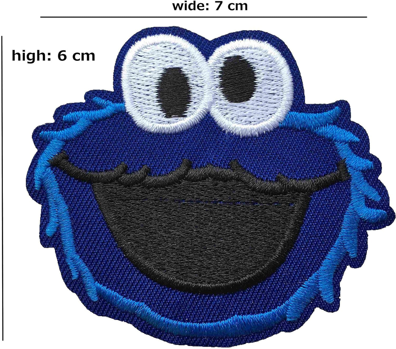 Cartoon Character Logo Iron on or Sew on Embroidered Patch