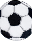 Soccer Ball Patch Football Sports, Iron On/Sew on - Appliques for Kids Children