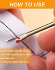 Needle Threaders for Hand Sewing,25 Pcs Needle Threaders Kit,Include Fish Type Easy Threader/Gourd Shaped Sewing Needle Threader/Thumb Shaped Threaders/Seam Rippers/Sewing Tweezers/Thimble/Scissor Etc