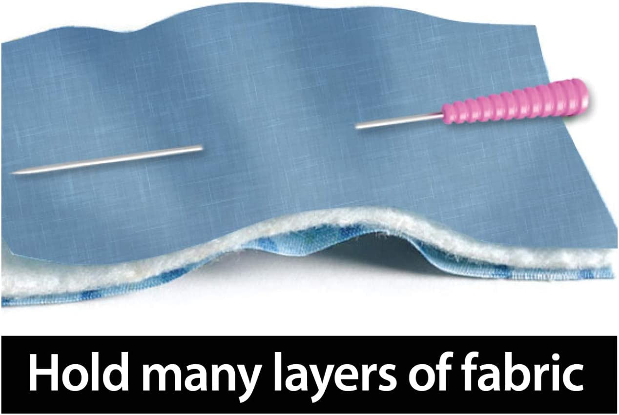 Originals Comfort Grip Magic Pins Extra Long Regular -Quilting Supplies-Sewing Supplies-Sewing Notions-100 Count