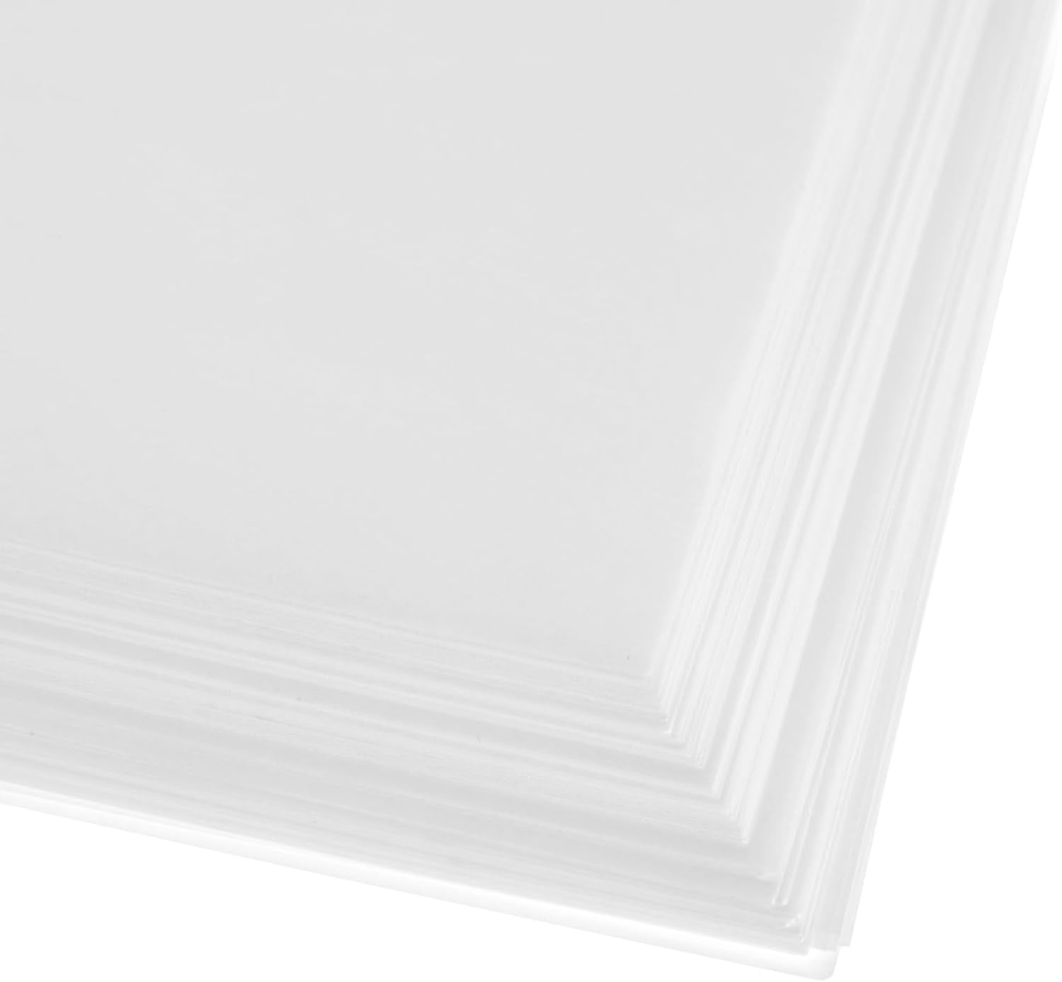 100 Pack Glassine Paper Sheets (8.5 X 11&quot;) - Onion Skin Paper for Artwork, Drawings, Arts and Crafts, DIY Projects