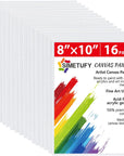 8 Pack 8X10 Inch Canvas Boards for Painting Canvas Panels Painting Canvas-Gesso Primed Acid-Free 100% Cotton Canvases for Acrylics Oil Watercolor Tempera Paints