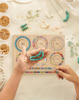 Bead Board for Jewelry Making, Bamboo Beading Board for Jewelry Bracelet Making, Bracelet Bead Board, Bracelet Bead Board for Bracelet, Jewelry Making, DIY