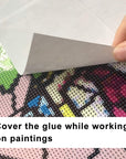 100 Pieces Painting Release Paper Non-Stick Silicone Release Paper Double-Sided Painting Cover Replacement Paper, 5.9 X 3.9 Inch/15 X 10 Cm