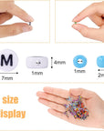 45000Pcs Glass Seed Beads for Bracelet Making Kit, 56 Colors 2Mm Small Beads for Jewelry Making, 260Pcs Letter Beads for Crafts Gifts