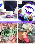 Alcohol Ink Set – 48 Bottles Vibrant Colors High Concentrated Alcohol-Based Ink, Concentrated Epoxy Resin Paint Colour Dye, Great for Painting,Resin Petri Dish, Coaster,Tumbler Cup Making,(10Ml Each)