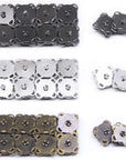 30 Sets Magnetic Snaps Button for Purse Handbag Wallet Overcoat Bag Mixed 3 Colors Fasteners Snap Buttons