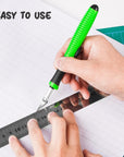 Exacto Knife, 1 Pack Craft Knife with Extra 10 Pcs High Carbon Steel Blades, Sharp Hobby Knife for Crafting, Modeling, Scalpel Knife, Precision Knife, Exacting Knife for Home and Studio Use