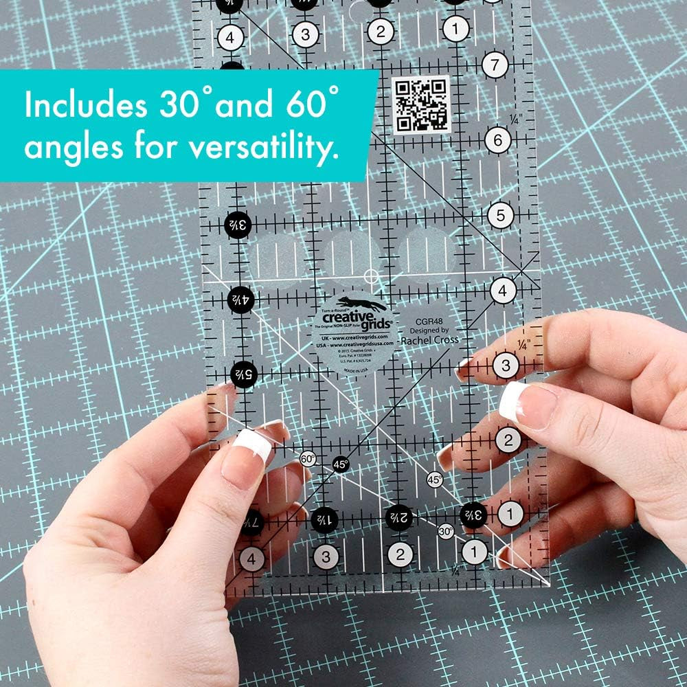 Quilt Ruler 4-1/2In X 8-1/2In - CGR48