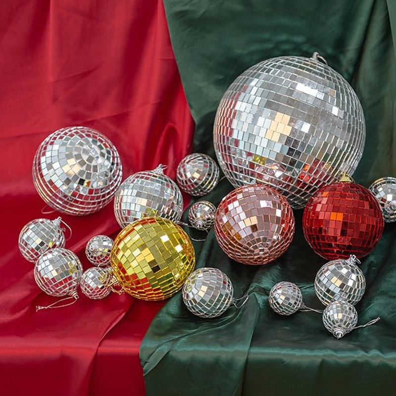 36000 Pieces Mirror Mosaic Tiles, 5 X 5 Mm Self Adhesive Mirror Stickers, Real Glass Mini Square Mirrors, Disco Ball Stickers for Crafts DIY Home Decorations