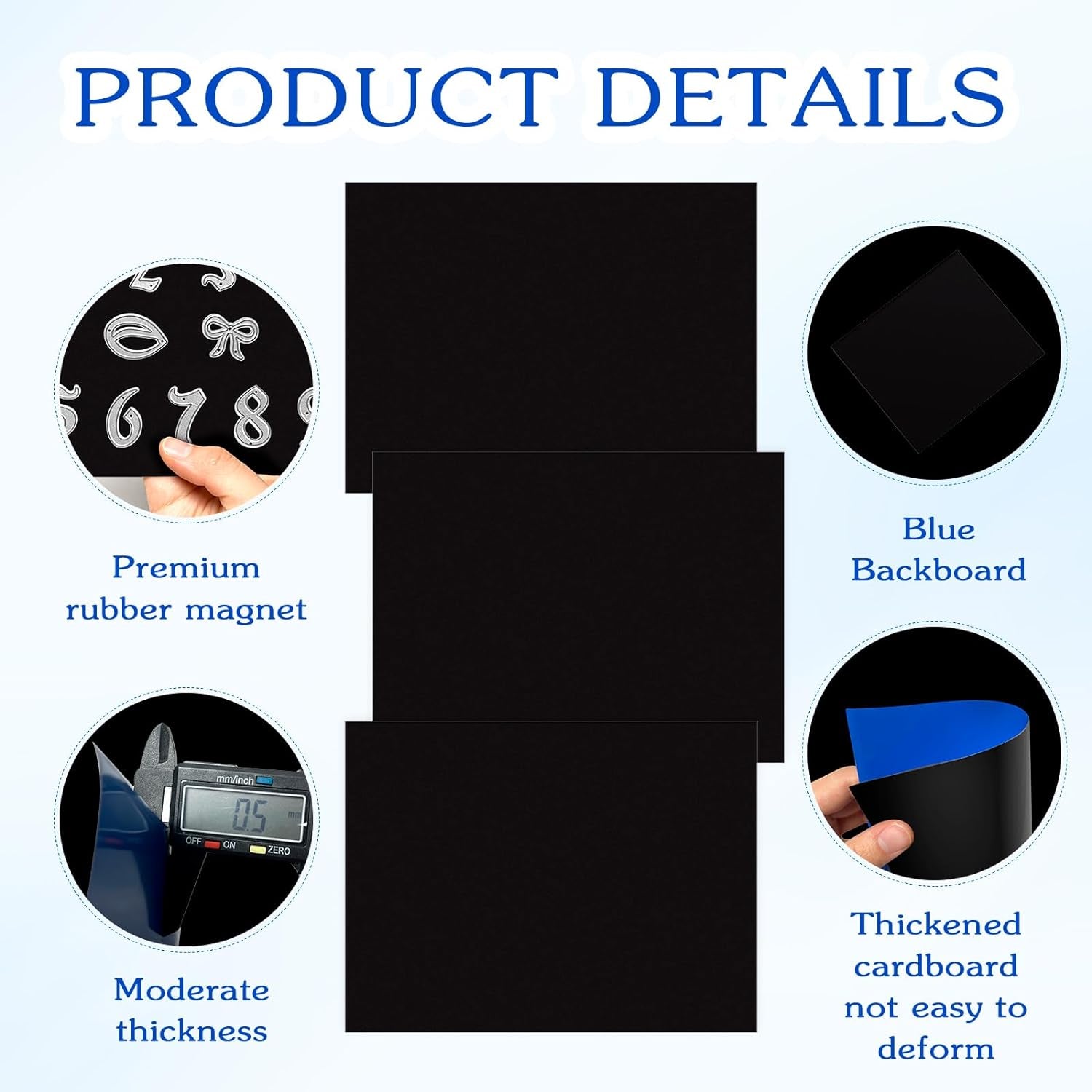 48PCS Die Cut Storage Set with Stamp and Die Storage Bags,Rubber Magnetic Sheets and Labels for Die Cut and DIY Scrapbooking Storage