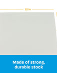 Sulphite Drawing Paper, 90 Lb, 9 X 12 Inches, Extra-White, Pack of 500 - 206321