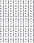33/100FT Clear Acrylic Crystal Bead Garland Chandelier Hanging Wedding Supplies (33FT)