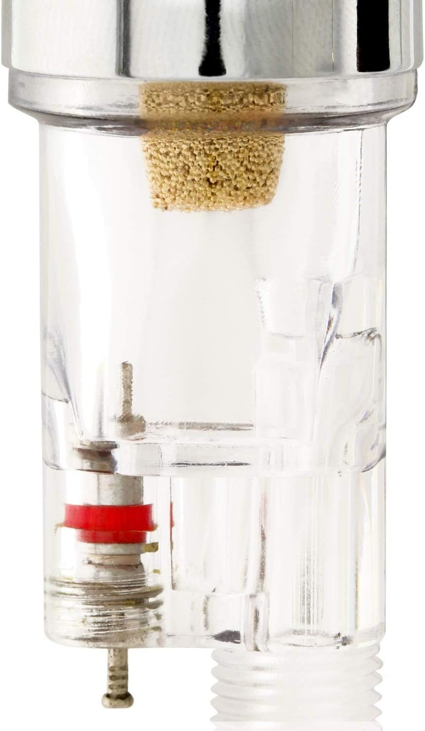 Premium Airbrush In-Line Mini Air Filter and Water Trap (Connects Directly onto Airbrushes and Hoses with 1/8" Threads)