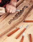 Wood Carving Tools Set, Wood Whittling Kit for Beginners Kids and Adults - Wood Carving Kit with Detail Wood Carving Knife, Whittling Knife, Wood Chisel Knife, Gloves, Carving Knife Sharpener