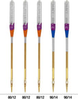 Titanium Universal Quilting Machine Needles, 2-Pack
