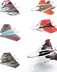 12 Paper Airplane Templates for  2.0 & 4.0. Color Paper Airplanes Templates and Display Stand for Plane.  2.0 or 4.0 Is Not Included