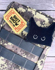 9PC Funny Patches Hook & Look for Backpack Jacket Airsoft Bag Vest | Humor Large Big Patch for Morale Tactical Military This Is Fine Dog Don’T Be Salty Cat Meme Duck Fun Cute Gifts