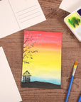 100 Pack Watercolor Postcards 4X6, 140Lb/300Gsm Watercolor Paper Blank Postcards Watercolor Cards for DIY, Mailing, Painting, Invitations, Gift Cards