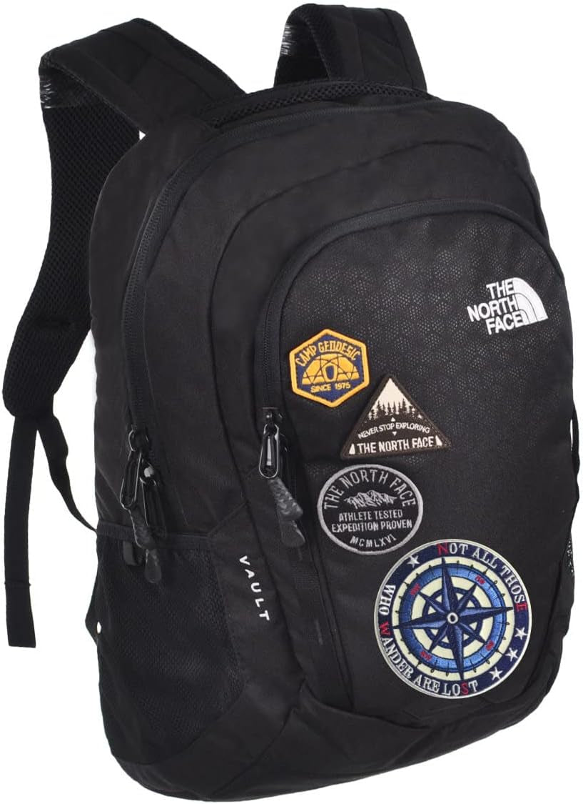 Not All Those Who Wander Are Lost Patch - 3.5 Inches, Compass Hiking Adventure Outdoor Patch - Cool Embroidered Patch - Iron On/Sew on Patches