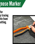 Kaizen Foam Cut Kit - Deluxe | Kaizen Foam Cutting Tool Kit | Kaizen Foam Cutting Tools Kit | Kaizen Foam Tools | Kaizen Foam Knife | Kaizen Foam Knife (Deluxe (W/Kaizen Holester)