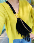 Fringed Or Not Sling Bag
