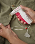 Button Fastening System - New and Improved! - Attaches Buttons & More in Seconds - No Sewing Necessary & Works on Most Fabrics