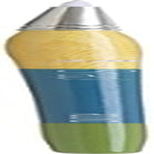 Snap White Synthetic Paint Brush Set for Acrylic and Watercolor, Includes 4 Paint Brushes