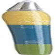 Snap White Synthetic Paint Brush Set for Acrylic and Watercolor, Includes 4 Paint Brushes
