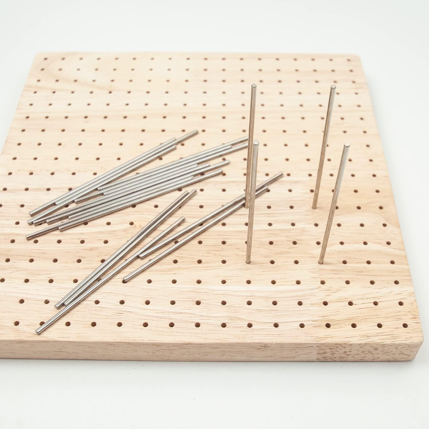 9.25" Crochet Blocking Board with 20 Pins with 25Pcs Steel Pins, Blocking Board for Crochet Knitting and Crochet Projects