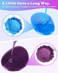 36 Colors Mica Powder, Mica Pigment Powder for Epoxy Resin/Uv Resin, Natural Colorant Dye for Soap/Candle Making, Lip Gloss,Nail Polish, Slime and Bath Bomb