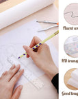 Tracing Paper Roll 12In X 25Yd, White Trace Paper Pattern Paper Translucent Tracing Paper for Sewing, Drawing, Sketching, Gift Wrapping