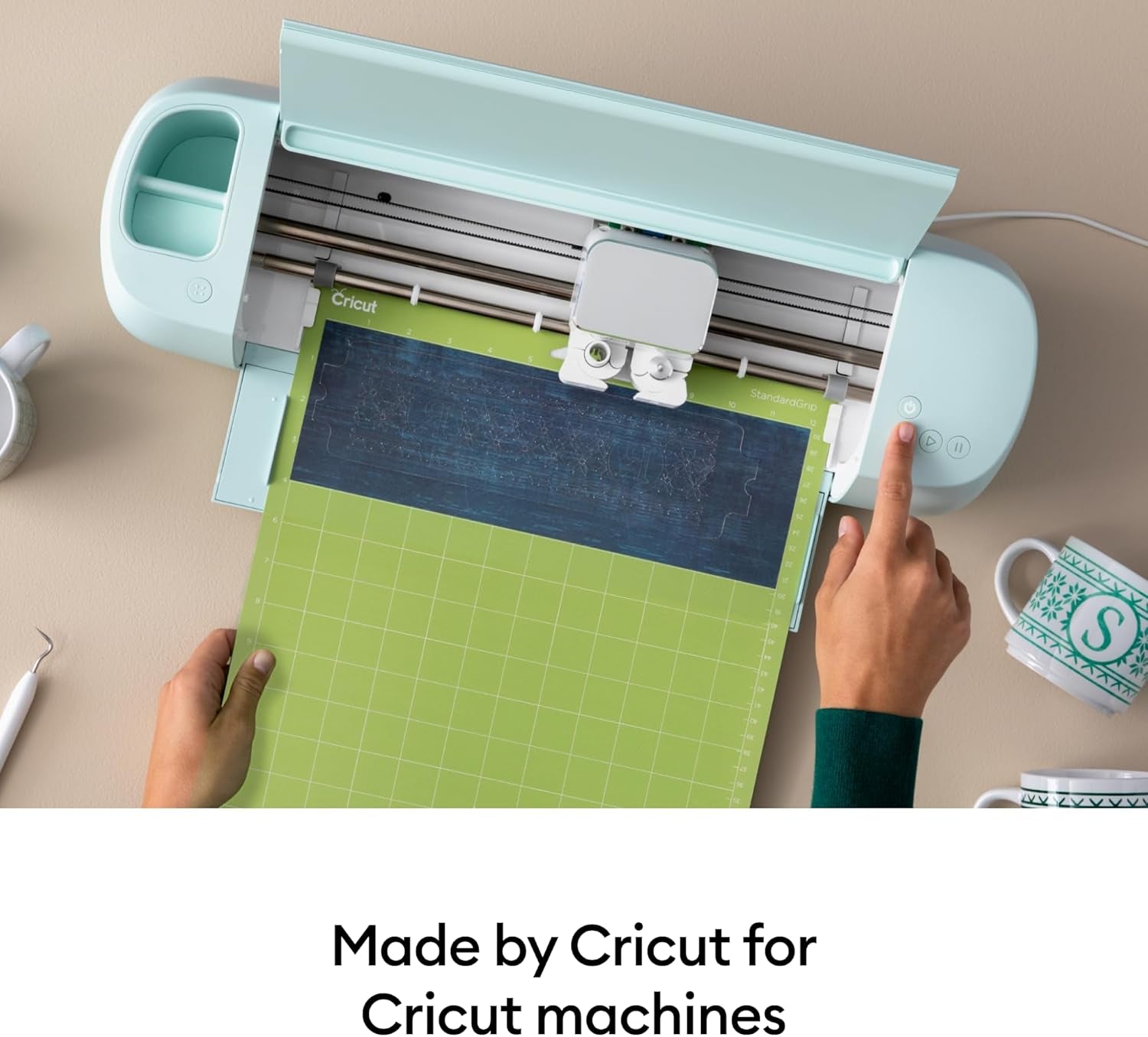Ultimate Starter Kit - Premium Removable Vinyl, Mats, Knife Kit, Glue Gun, Cutting Ruler, & Tool Kit (For Maker & Explore Family Machines)