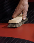 303 Upholstery Brush - Horse Hair Bristles - Tough on Stubborn Stains, Gentle on Delicate Fabrics - Contoured, Ergonomic Design - Leather Seats, Carpets, Fabric, Upholstery, and More - (39019)