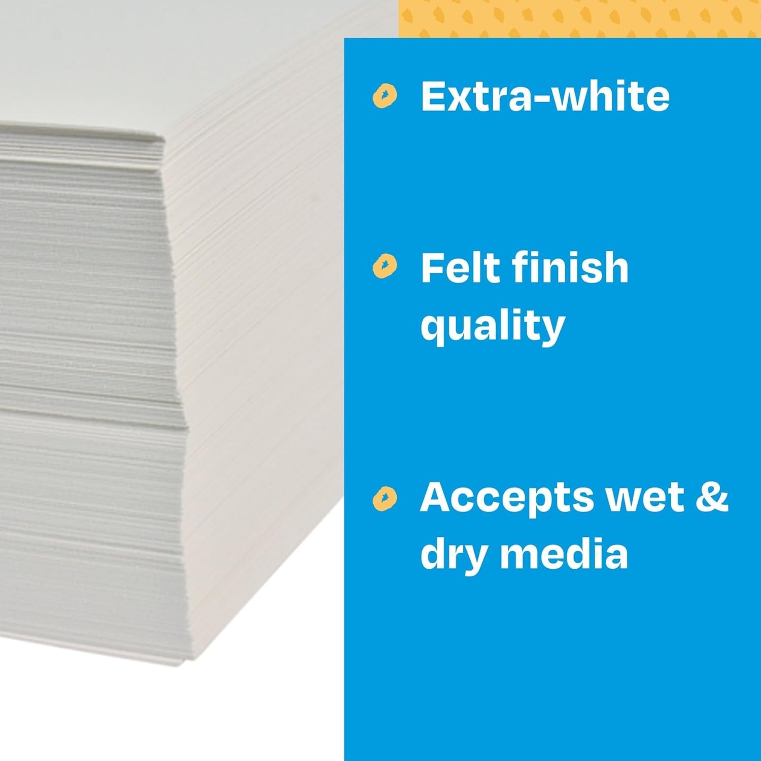 Sulphite Drawing Paper, 90 Lb, 9 X 12 Inches, Extra-White, Pack of 500 - 206321