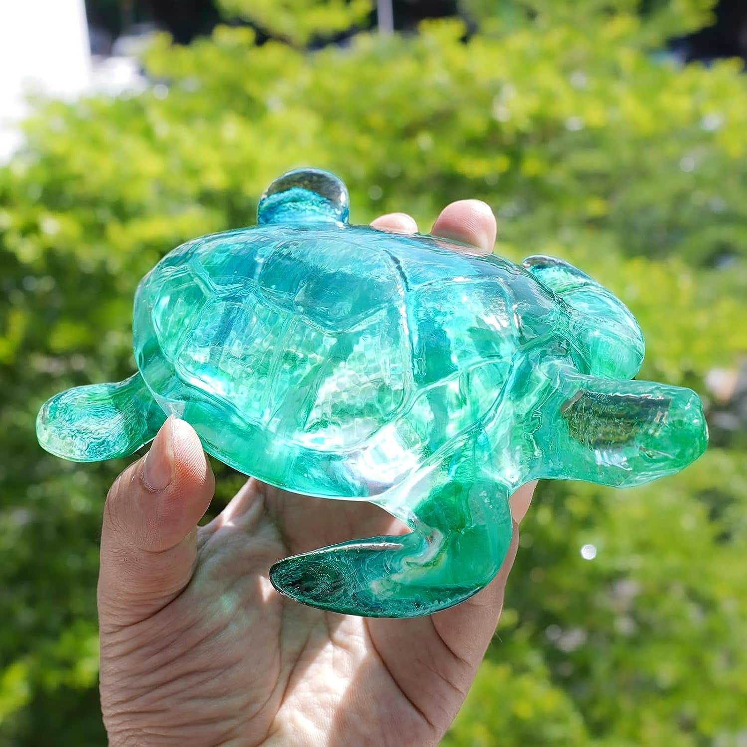 Turtle Shape Resin Molds, 3D Animal Silicone Molds for Epoxy Resin, Large Sea Turtle Marine Art Silicone Resin Molds for Resin Craft, Ocean Theme Resin Night Lights, Home Decor