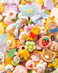 Slime Charms Cartoons Charms Cute Set - Mixed Lot Assorted Cartoons Kawaii Charms Resin Flatback Cute Sets for DIY Crafts Making,Decorations,Scrapbooking,Embellishments,Hair Clip 80Pcs