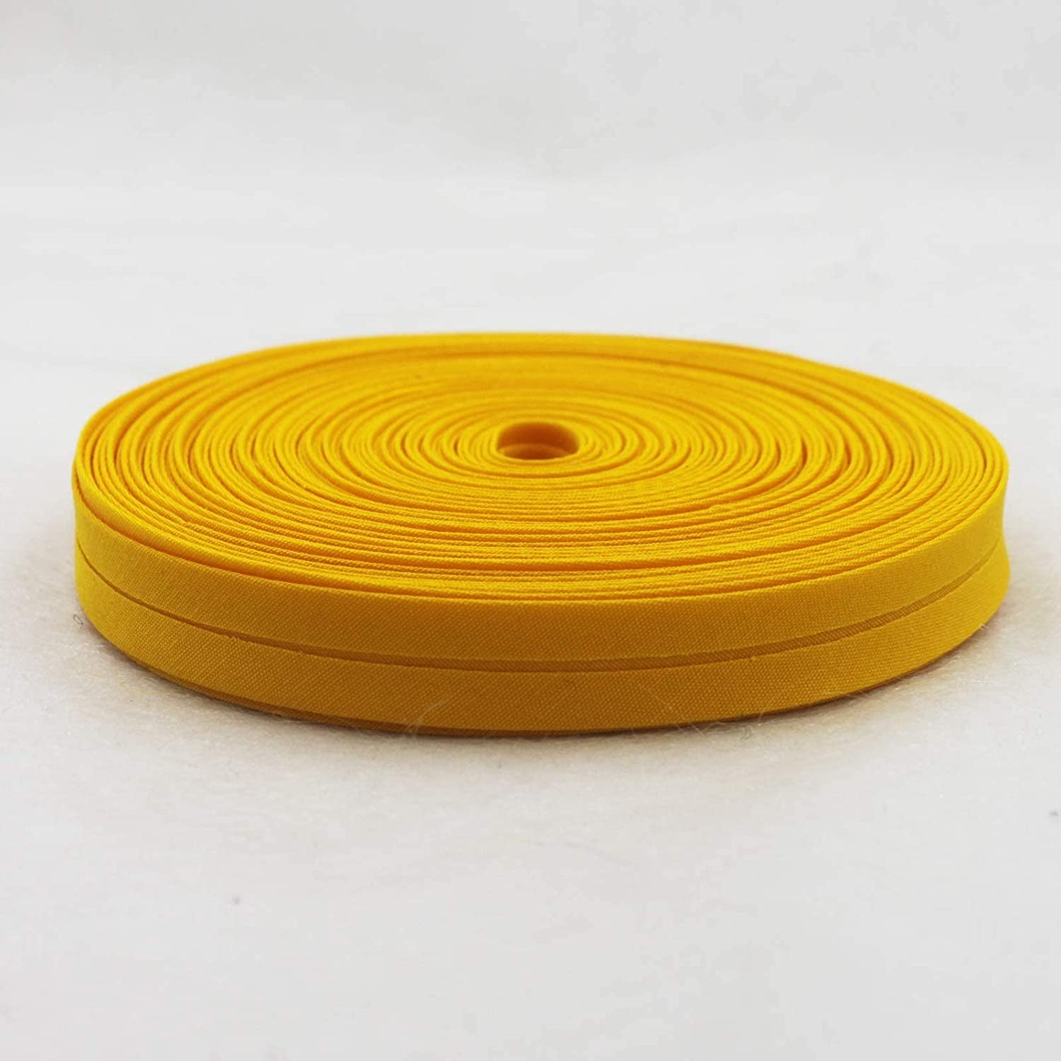 12Mm 1/2" Single Fold Bias Tape Bias Binding for Sewing Solid Color 100% Polyester