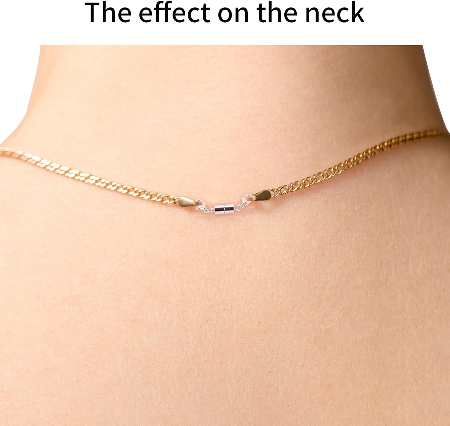 30 Pieces Silver Magnetic Jewelry Locking Clasps Necklace Clasps and Closures Bracelet Lobster Clasp Connector for DIY Necklace Bracelet Jewelry Making Supplies