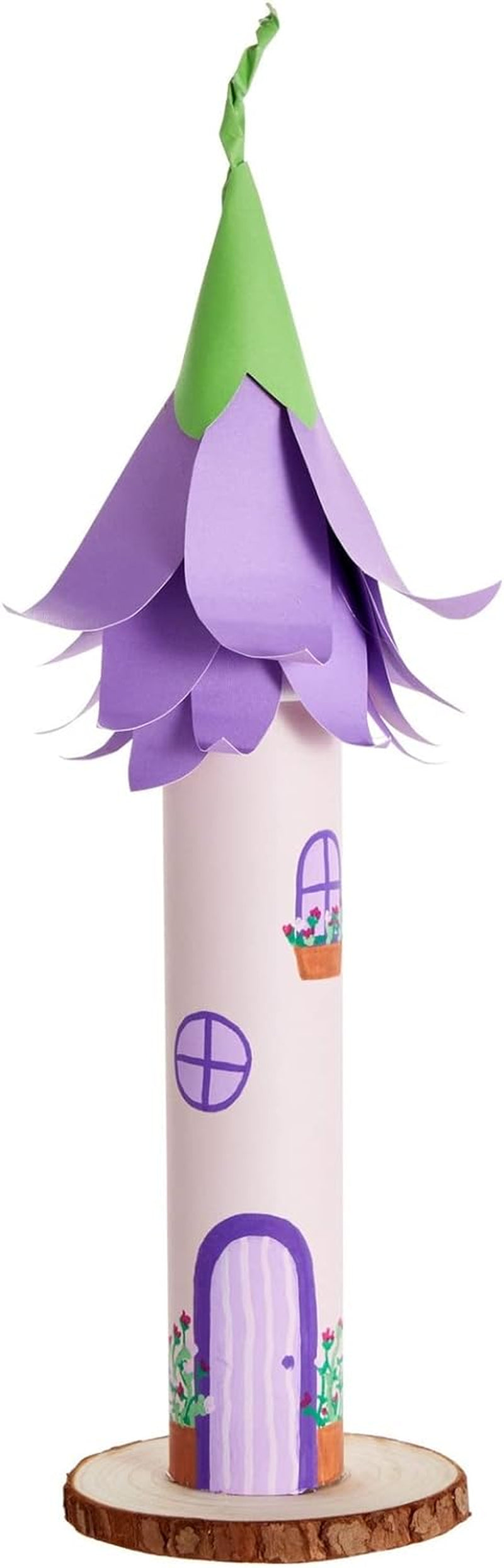 30 Pack 8 Inch Cardboard Tubes, 1.6X8“ Empty Toilet Paper Rolls for Crafts and Art Projects, DIY Brown Crafting Paper Roll for Classrooms, Dioramas, and Decorations