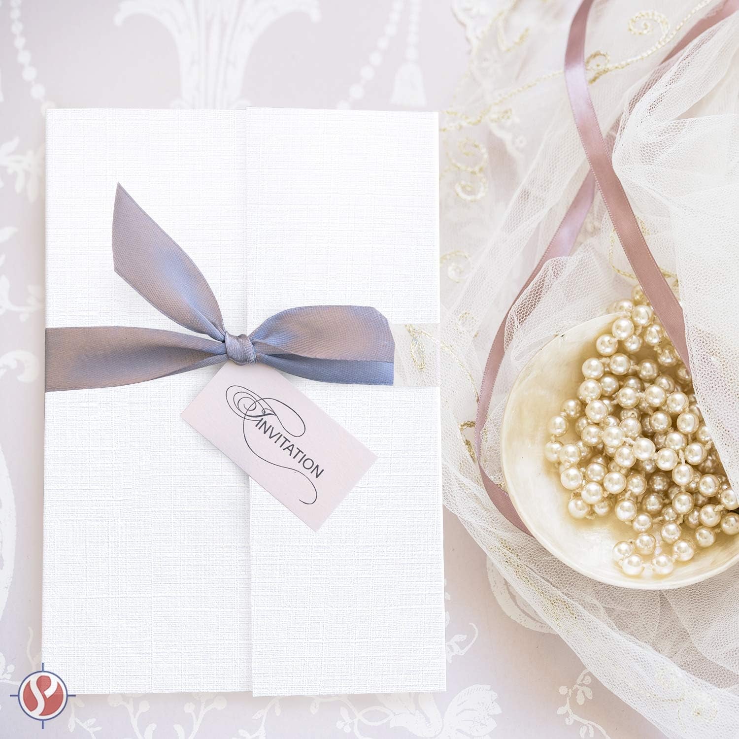 White Linen Textured Specialty Cardstock | Blank Thick 8 1/2 X 11 Heavyweight Card Stock for Wedding Invitations, Announcements, Greeting Cards | 80Lb Cover (216Gsm) | 50 Sheets