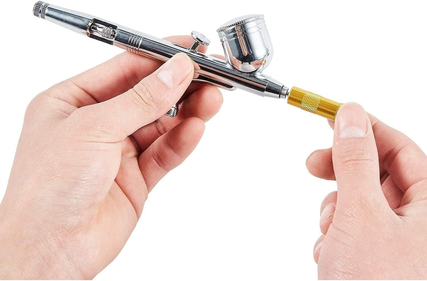 3 Set Airbrush Spray Cleaning Repair Tool Kit Stainless Steel Needle Brush Set