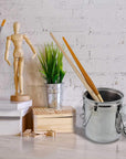 Stainless Steel Leak-Proof Deluxe Brush Washer