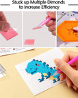 5D Diamond Painting Accessories Diamond Painting Tools Drill Pen Grip and Diamond Painting Trays