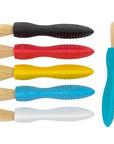 Triangle Grip Paint Brushes - Set of 6 - 1 Size - 18M+ - Easy to Grip Paint Brushes for 2, 3 and 4 Year Olds - Encourage Writing Grip