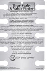 Color Wheel Pocket Guide with Gray Scale Value Finder – for Both the Amateur and Professional Artists