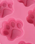 Silicone Molds for Dog Treats Soap Making and Chocolate, Animal Paws, 2 Pack