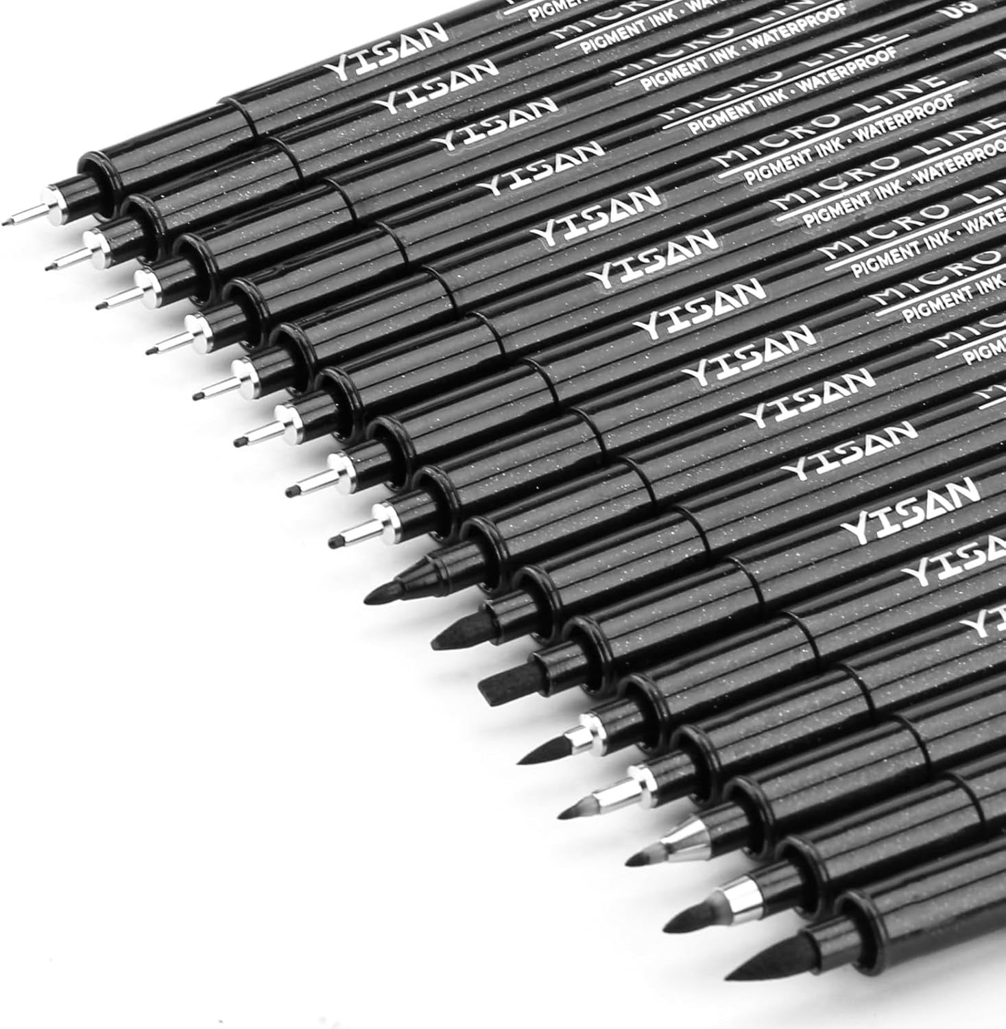 Ultra Fine Tip Pens,Writing Pens,0.25Mm,Fine Point,No Bleed,Art Markers for Drawing,Bible,Manga,6 PCS,70320