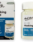 Masking Fluid Premium 120Ml (4.06 US Fl.Oz), Masking Fluid for Watercolor Painting, Keeps Areas Free of Color and Edges Crisp, Resists Watercolor, Ink and Pouring Paint